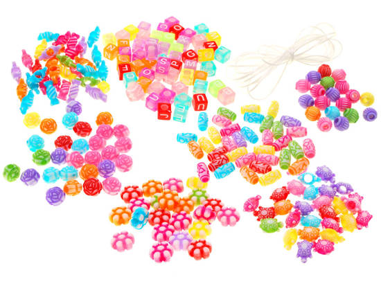 Coloured Beads letters make bracelets ZA1773