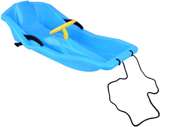 Comfortable Light SLED for children with backrest, brake and handlebar SP0807