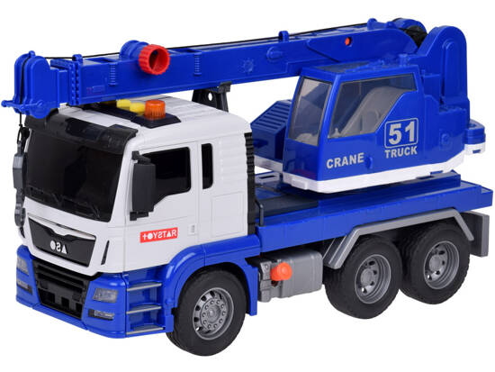 Construction Crane with Movable Arm Sound and Light ZA5226