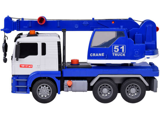 Construction Crane with Movable Arm Sound and Light ZA5226