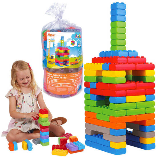 Construction blocks Bricks Junior 110-pieces. ZA4891