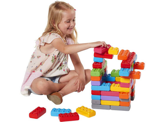 Construction blocks Bricks Junior 110-pieces. ZA4891