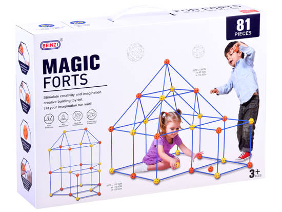 Construction blocks LARGE STRAWS 81el tube ZA3873