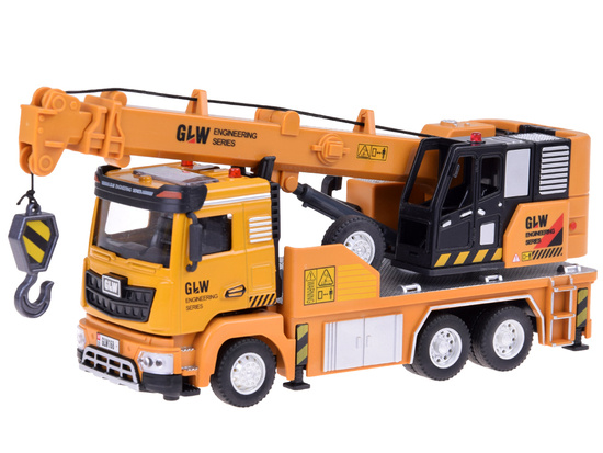 Construction car Crane car with sound and light ZA5011