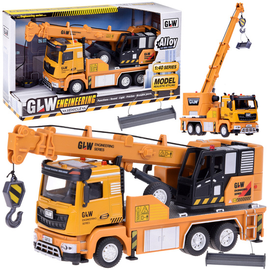 Construction car Crane car with sound and light ZA5011