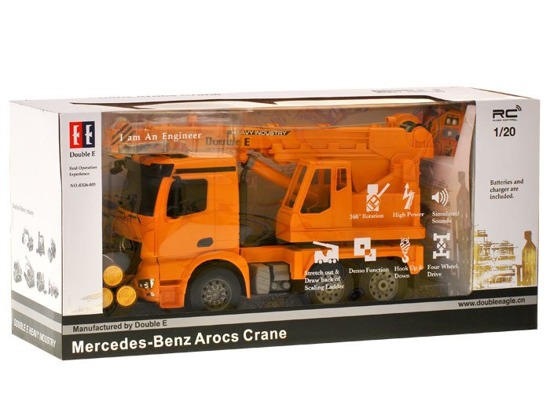 Construction crane Mercedes Benz Arocs + remote control RC0277