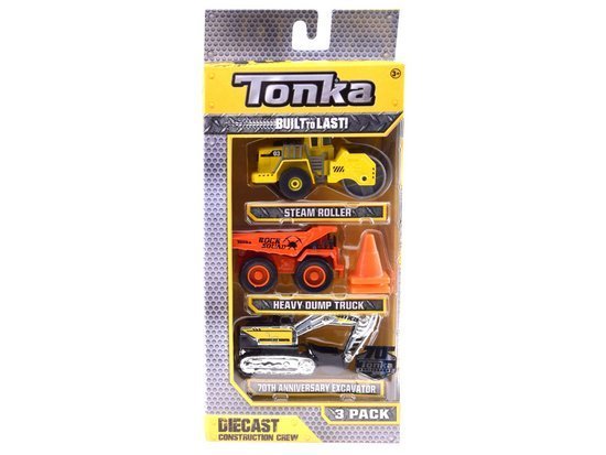 Construction machines Tonka Autka set of 3 ZA3617