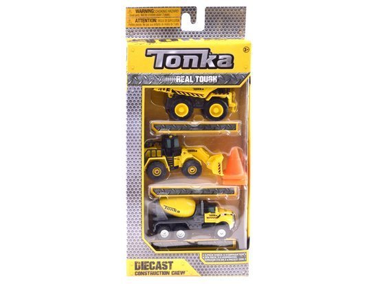 Construction machines Tonka Autka set of 3 ZA3617