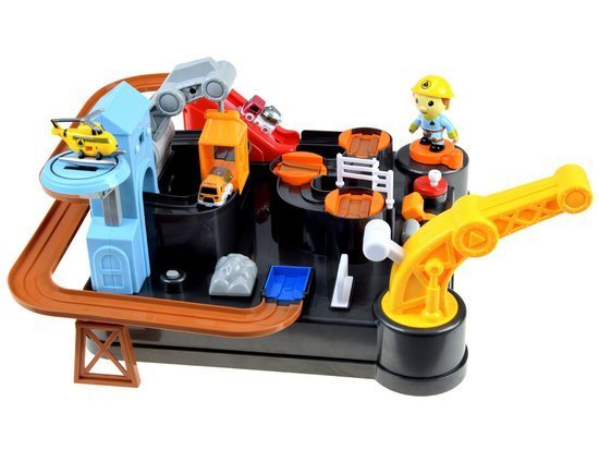 Construction site track sound construction vehicles ZA3179