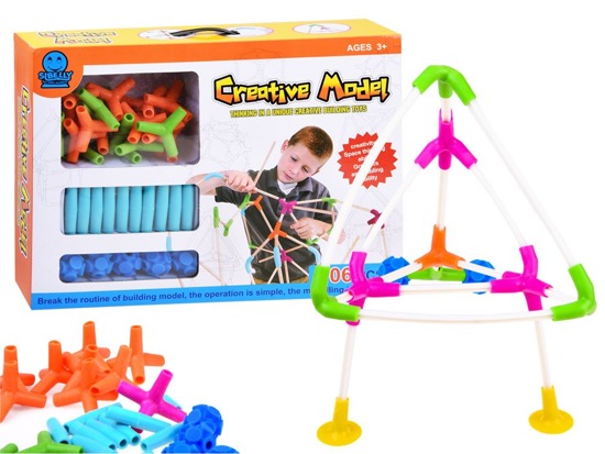 Constructional Blocks Straws Sticks 106ele ZA2950