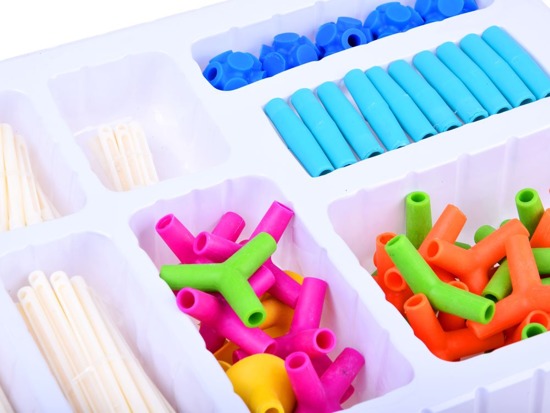 Constructional Blocks Straws Sticks 106ele ZA2950