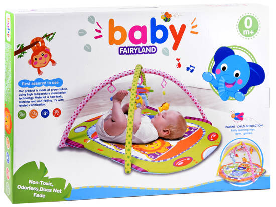 Contrasting mat for an infant + toys ZA3847