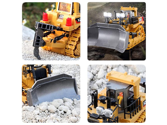 Controlled bulldozer movable arm for remote control RC0600