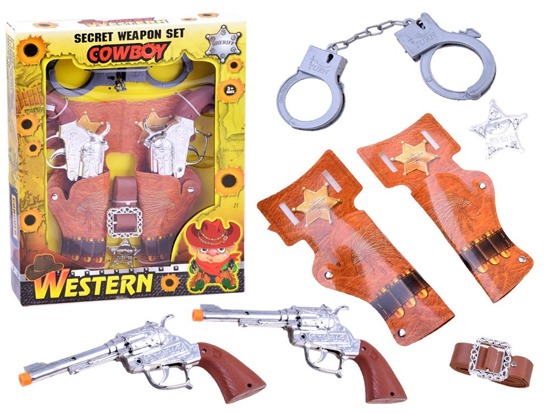 Cowboy set revolver cowboy belt ZA2452