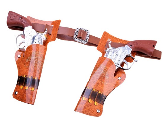 Cowboy set revolver cowboy belt ZA2452