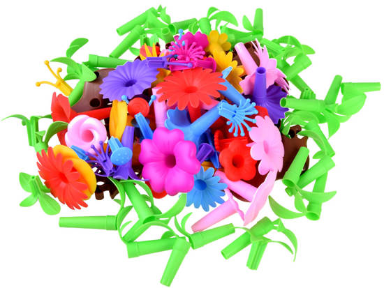 Creative Blocks garden flowers 104 pieces ZA4204