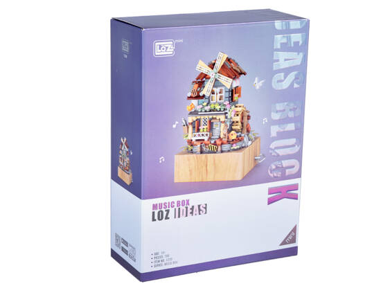 Creative Charming Blocks Build a Windmill Music Box 799 pcs ZA5343