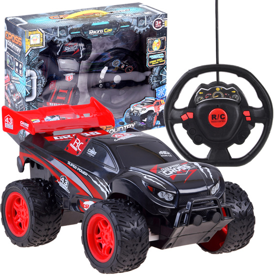 Cross Country Remote controlled car + RC0488 steering wheel remote control