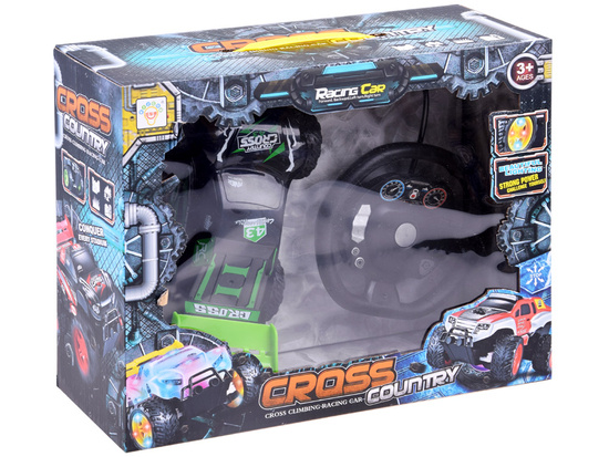 Cross Country Remote controlled car + RC0488 steering wheel remote control