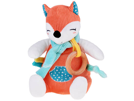 Cute Fox Stroller Pendant + Baby Rattle ZA5213