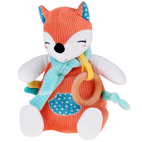 Cute Fox Stroller Pendant + Baby Rattle ZA5213