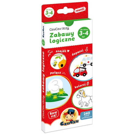 CzuCzu Book Logic games 3-4 years ZA4234