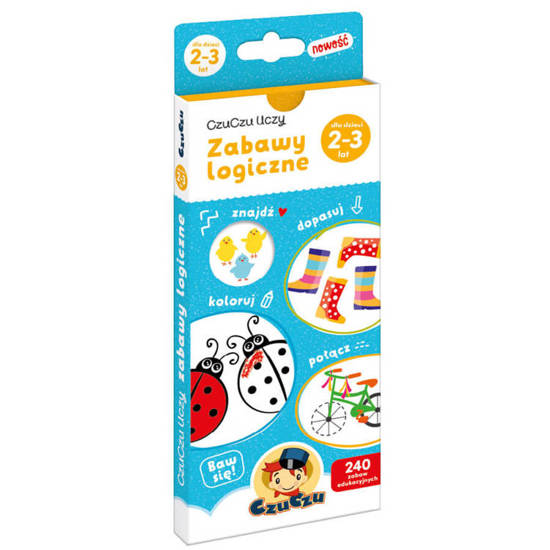 CzuCzu Book Logical games 2-3 years ZA4233