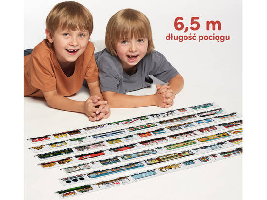 CzuCzu Double-sided Puzzle Trains 54 double-sided pieces ZA5558 technique