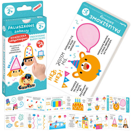 CzuCzu Finger fun book 2+ ZA4593