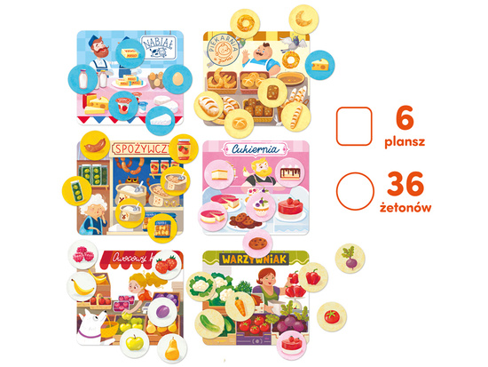 CzuCzu Lotto Shopping 2+ educational game ZA4600