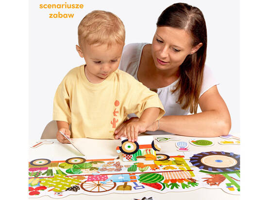 CzuCzu Moto puzzle Tractor moto puzzle for children 24 pieces ZA5555