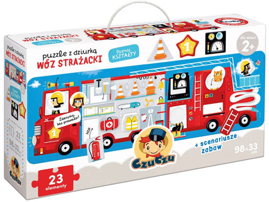 CzuCzu Puzzle with a hole Fire truck ZA4071