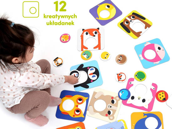 CzuCzu Puzzle with a hole Toddlers puzzle ZA4060