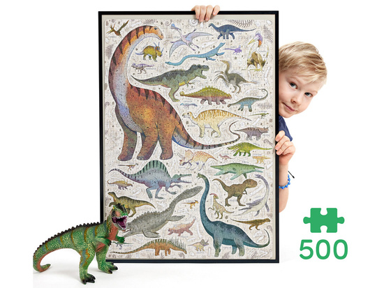 CzuCzu Puzzlove Dinosaurs 500 el. ZA4605