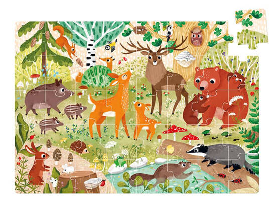 CzuCzu Wild Forest Puzzle 40 pcs. ZA4854