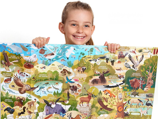 CzuCzu Wild puzzles National Parks 200 pcs. ZA4855