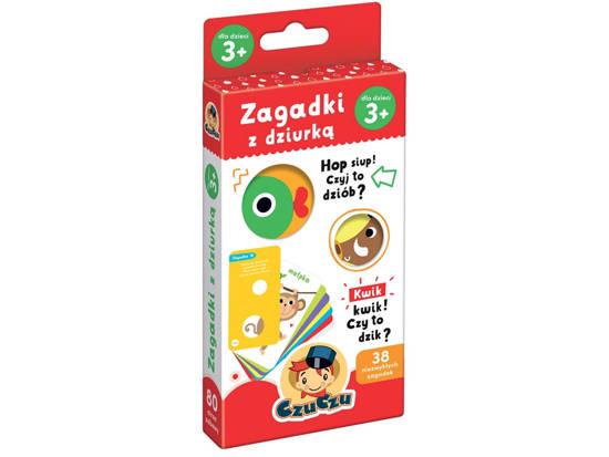CzuCzu Zagadki with a hole a booklet ZA4039