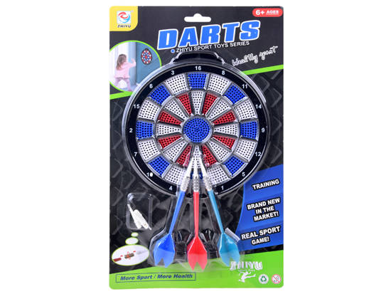 DART dartboard + 3 darts arcade game GR0596