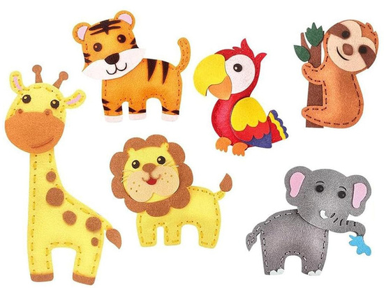 DIY Creative Kit Jungle Animal World Set ZA5275