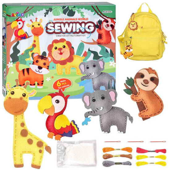 DIY Creative Kit Jungle Animal World Set ZA5275