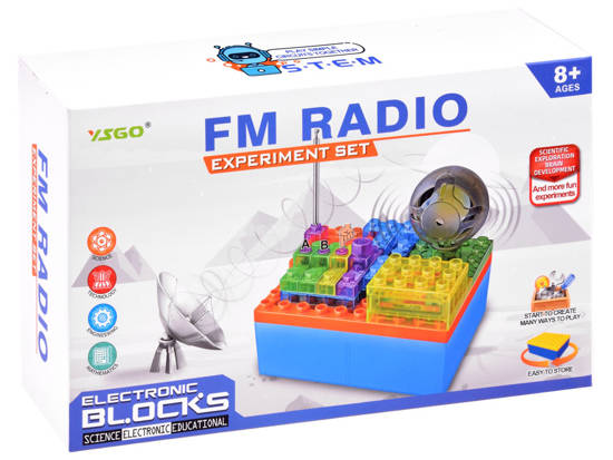 DIY blocks RADIO educational set ZA3980