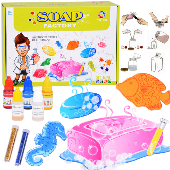 DIY kit We make soap SOAP WORKSHOP Soap factory ZA5201