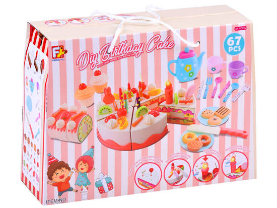 Dessert set make a birthday cake ZA3852