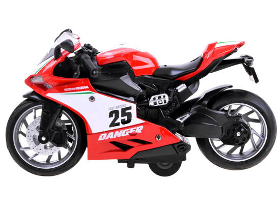 Diecast model Motorcycle with string toy ZA3933 A