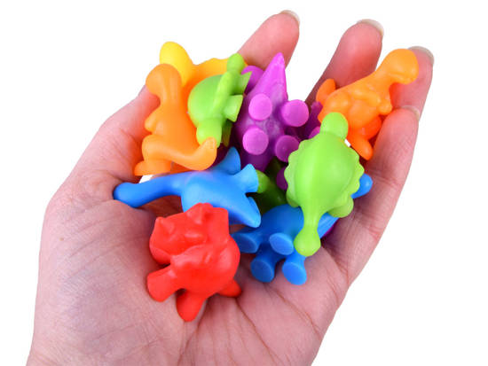 Dinosaur figurines learning colors counting ZA4358