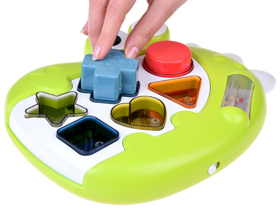 Dinosaur sorter with sound and light, sensory fun ZA5029