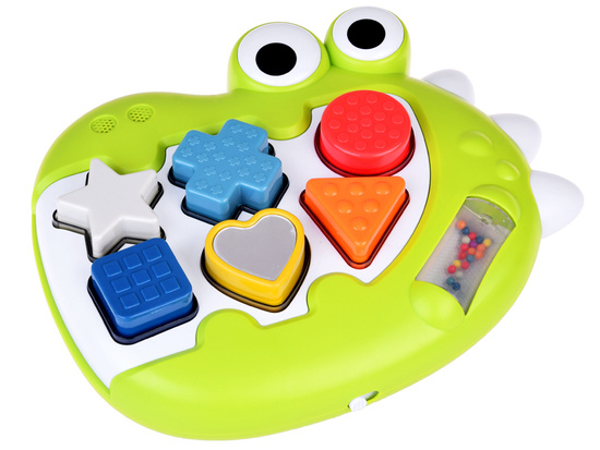 Dinosaur sorter with sound and light, sensory fun ZA5029