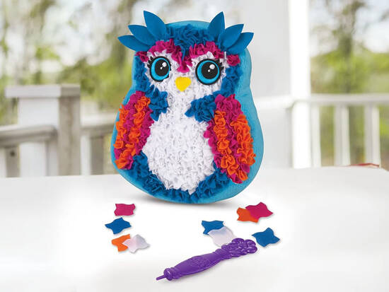 Do-it-yourself OWL pillow creative kit ZA5117