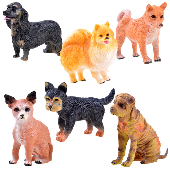 Dog doggy Pets figurine ZA3386