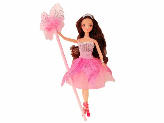 Doll fairy with magic wand and wings ZA0634